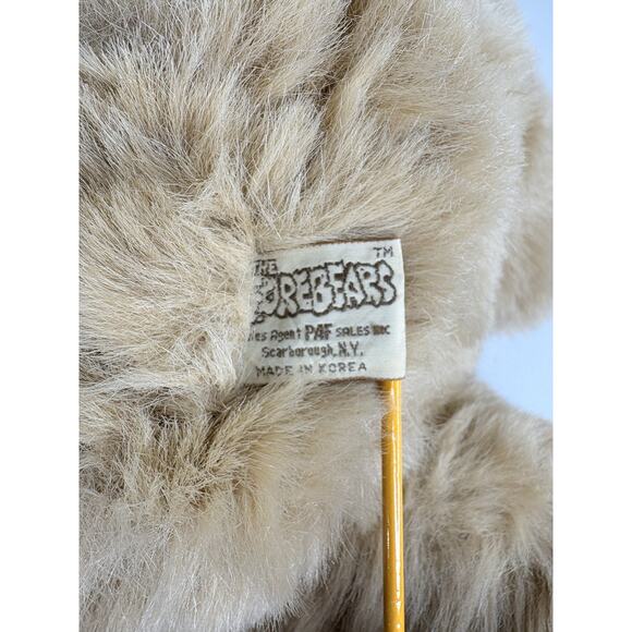 The Forebears Cave Man Papa Bear Plush Stuffed Animal Huggable Vintage Rare - Picture 7 of 9